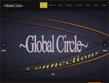 Tablet Screenshot of globalcircleconnections.com